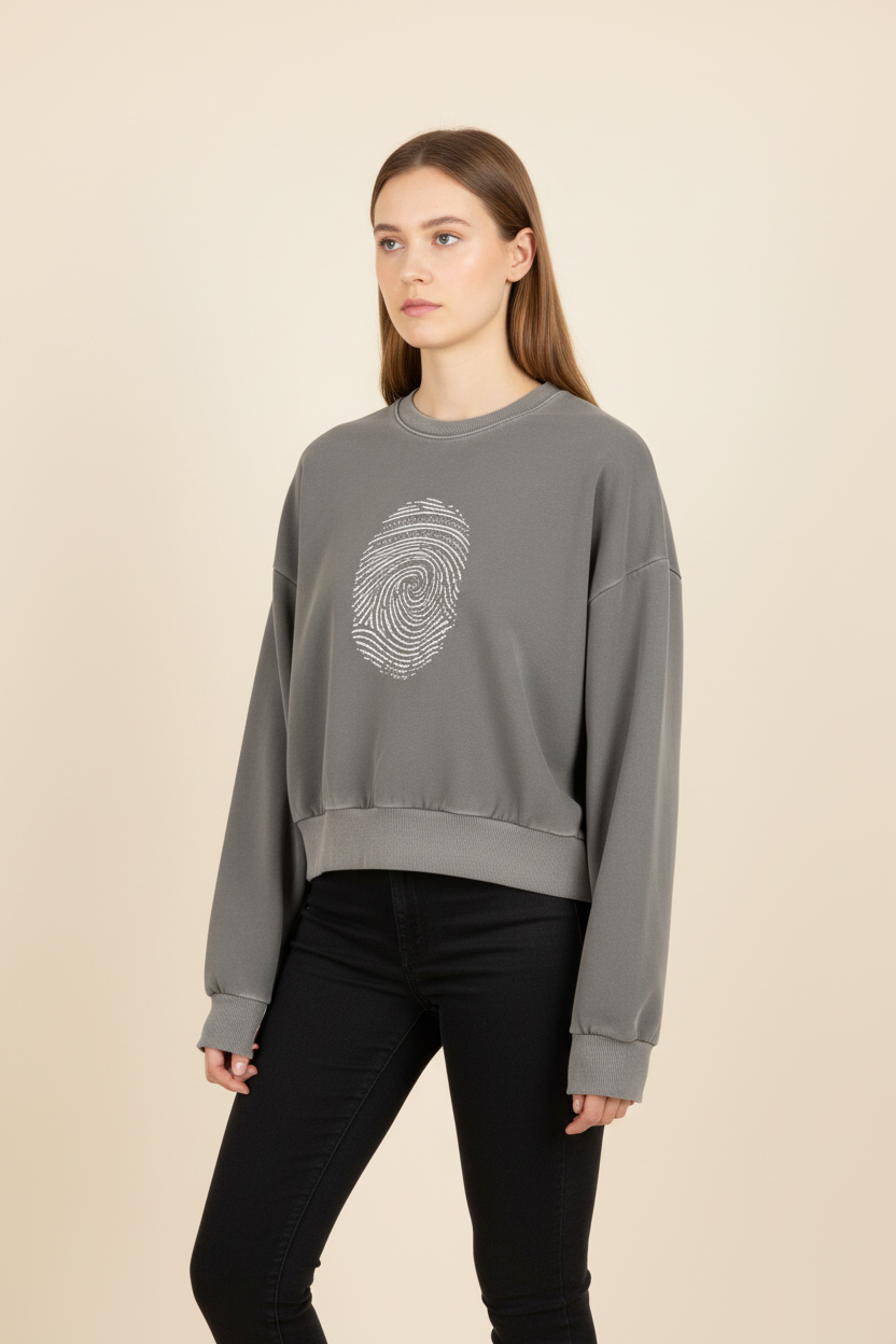 Fearfully+Wonderfully Made Cropped Sweatshirt