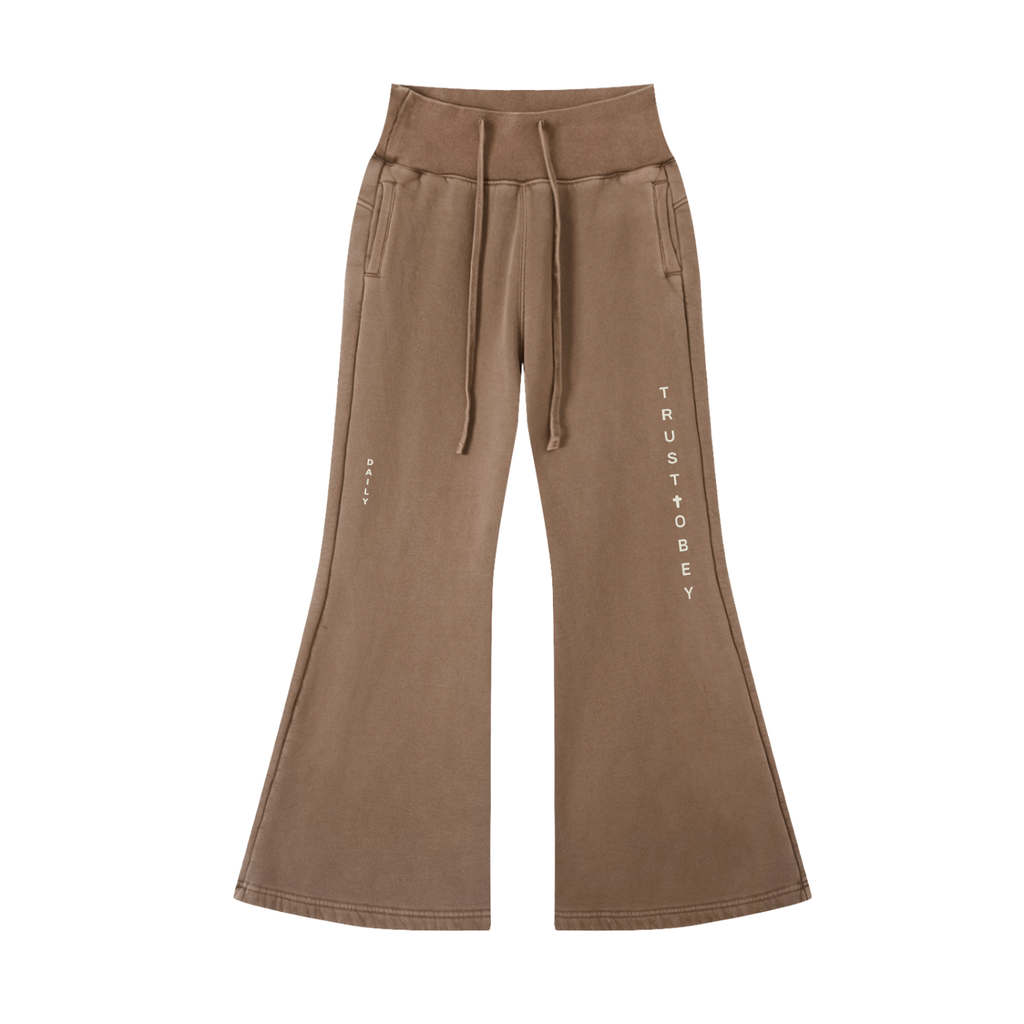 Daily Flared Fleece Pants (Unisex)