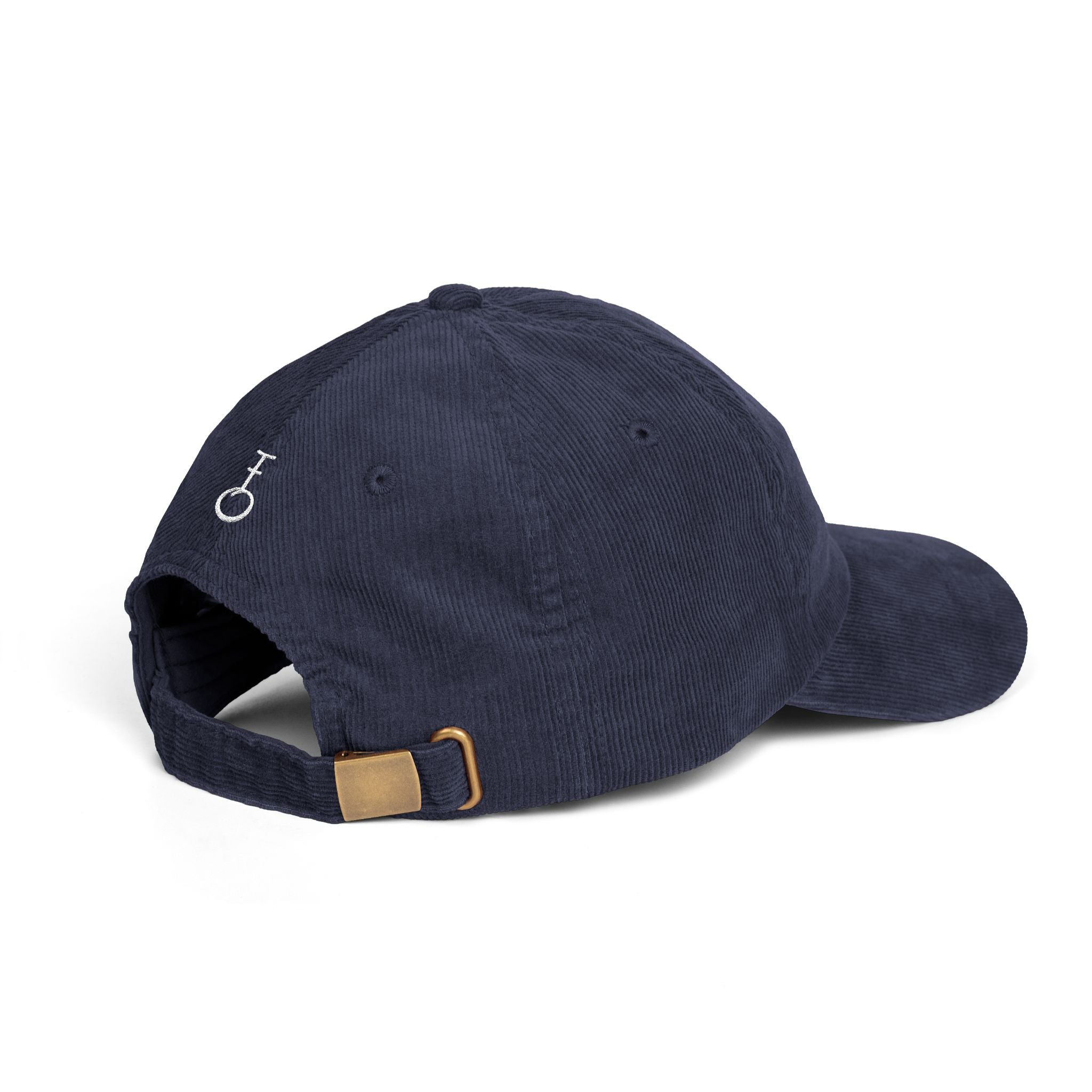 Embroided Insignia Corduroy Baseball Cap (Unisex)