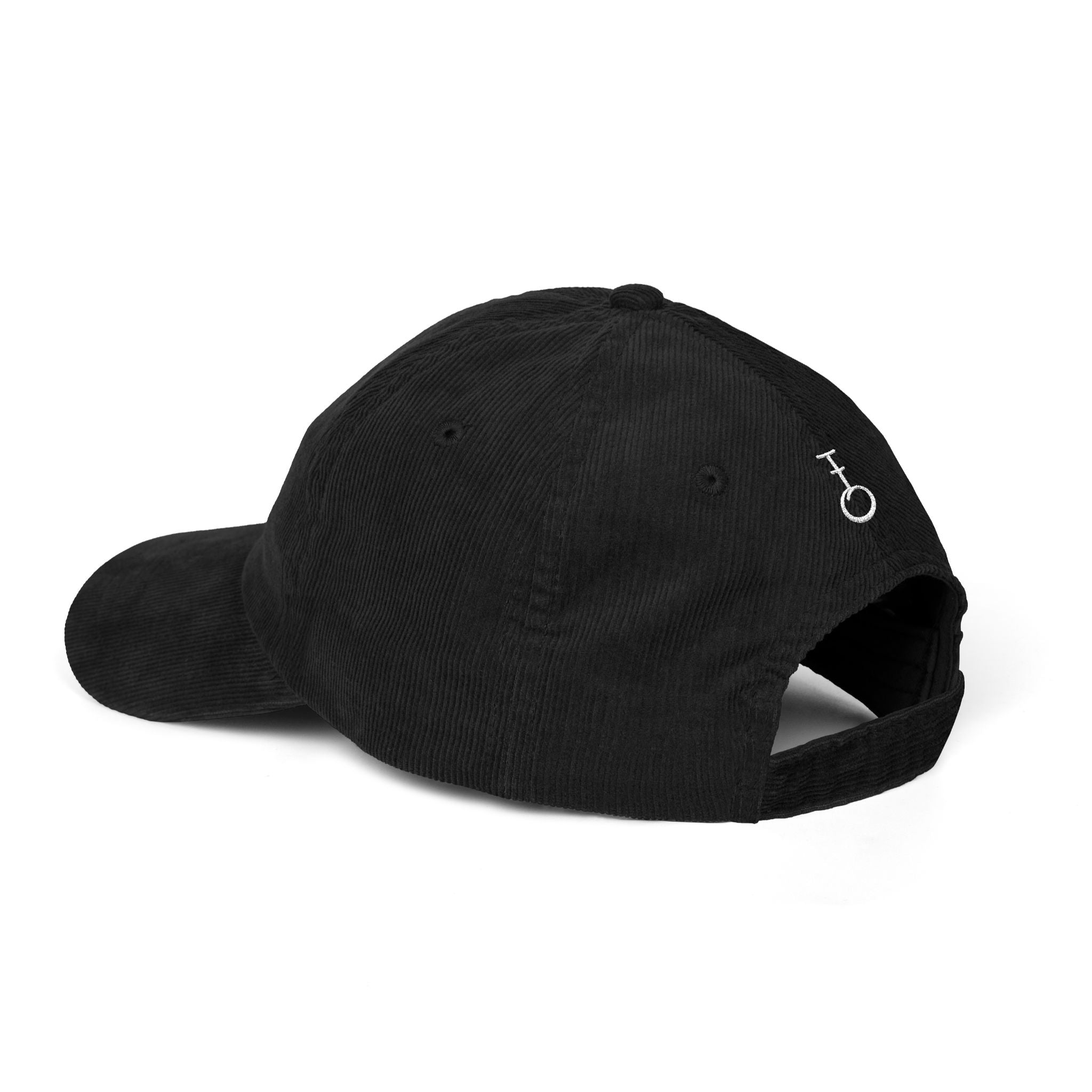Embroided Insignia Corduroy Baseball Cap (Unisex)