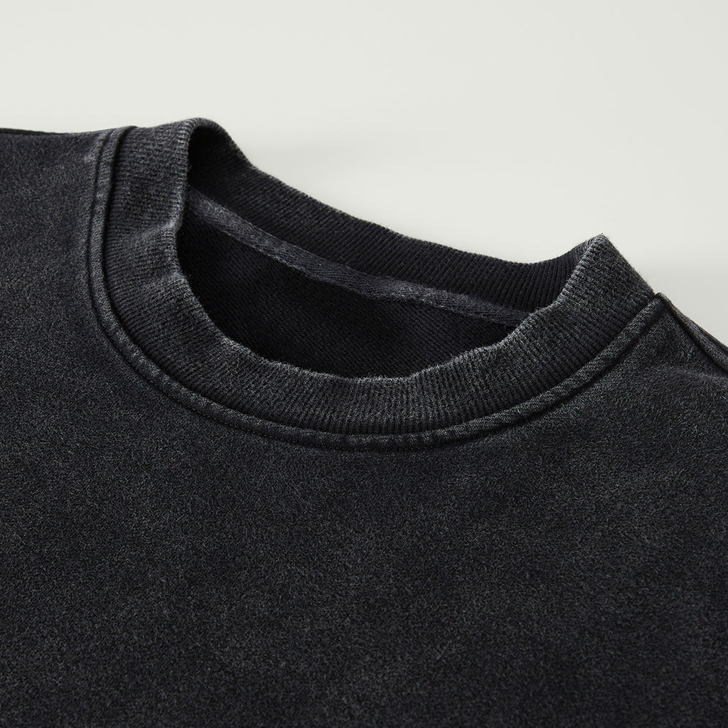 Fearfully+Wonderfully Made Embroided Insignia Vintage Sweatshirt (Oversized / Unisex)