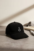 Embroided Insignia Corduroy Baseball Cap (Unisex)