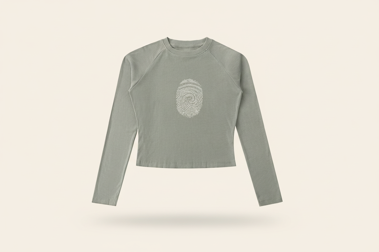 Fearfully+Wonderfully Made Dyed Raglan Long Sleeve Slim Tee (Unisex)