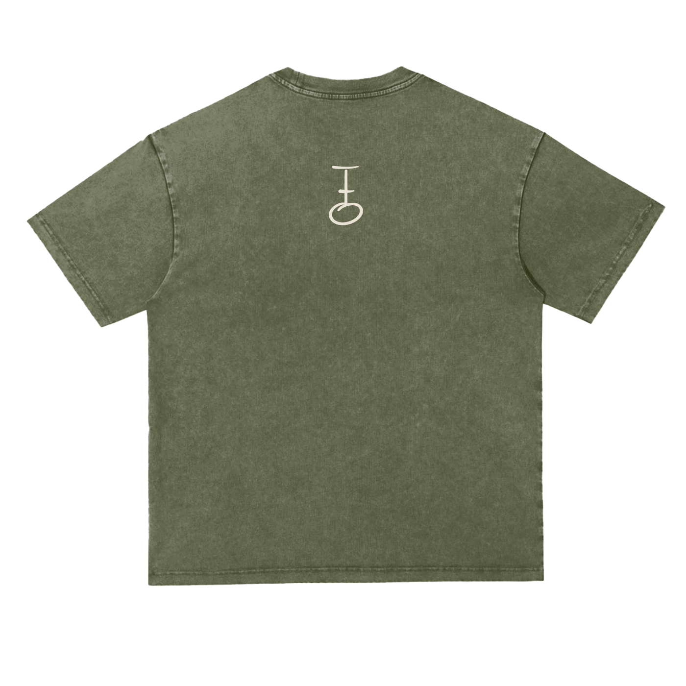 Be Still Snow Oversize Tee (Heavyweight / Unisex)