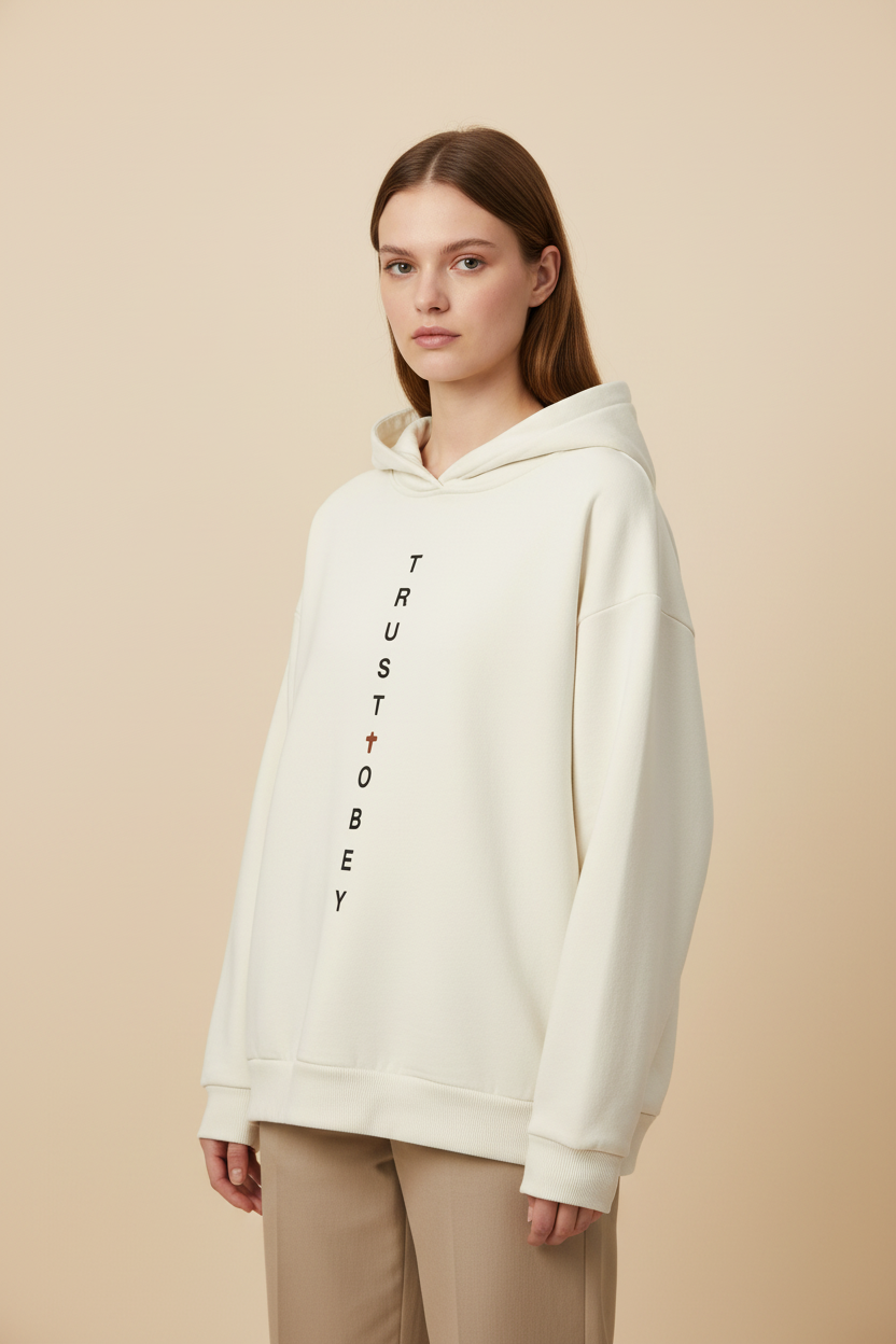 Daily Hidden Pocket Fleece Hoodie (Oversized / Unisex)