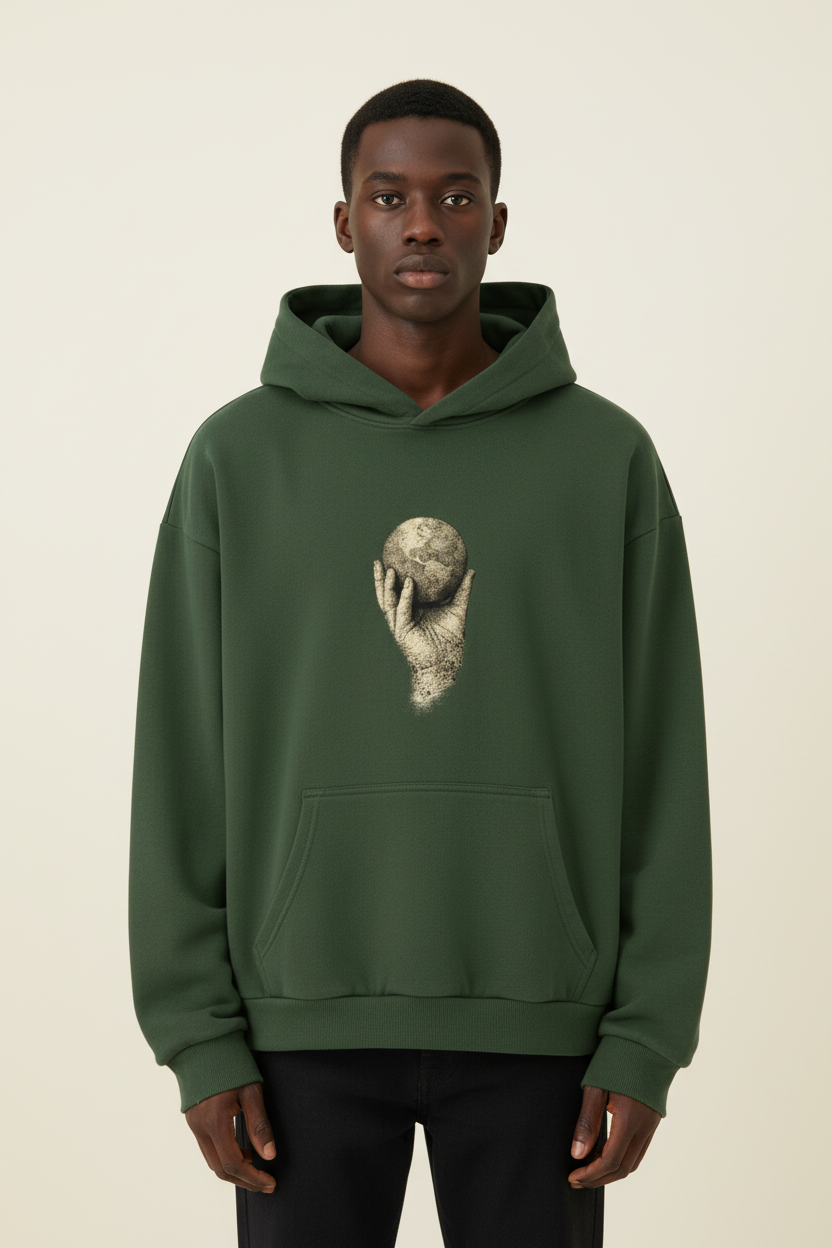 In His Hands Hoodie (Heavyweight / Unisex)