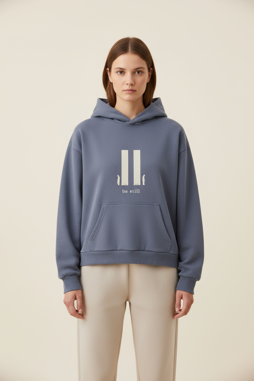 Be Still Hoodie (Heavyweight / Unisex)