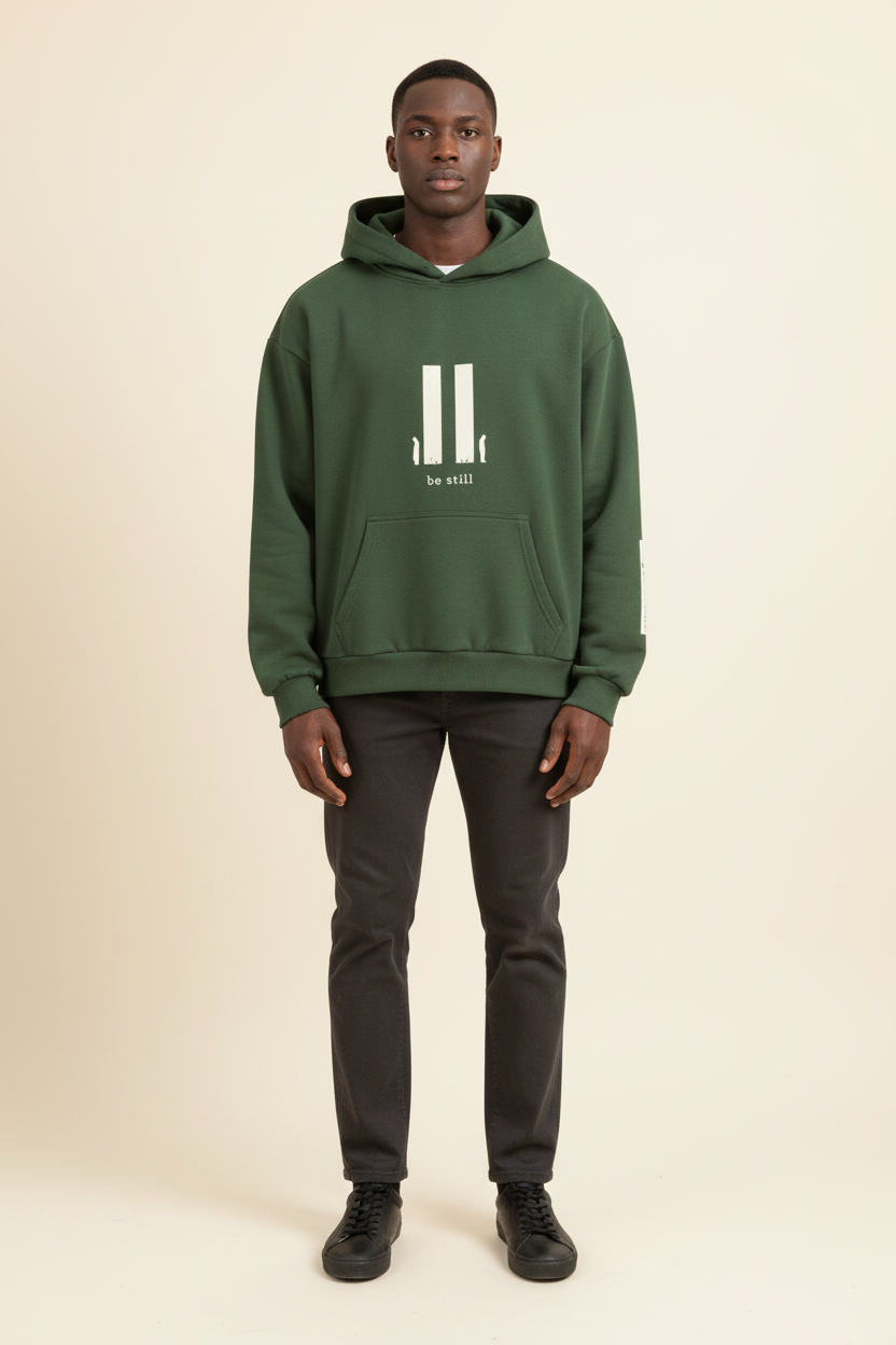 Be Still Hoodie (Heavyweight / Unisex)