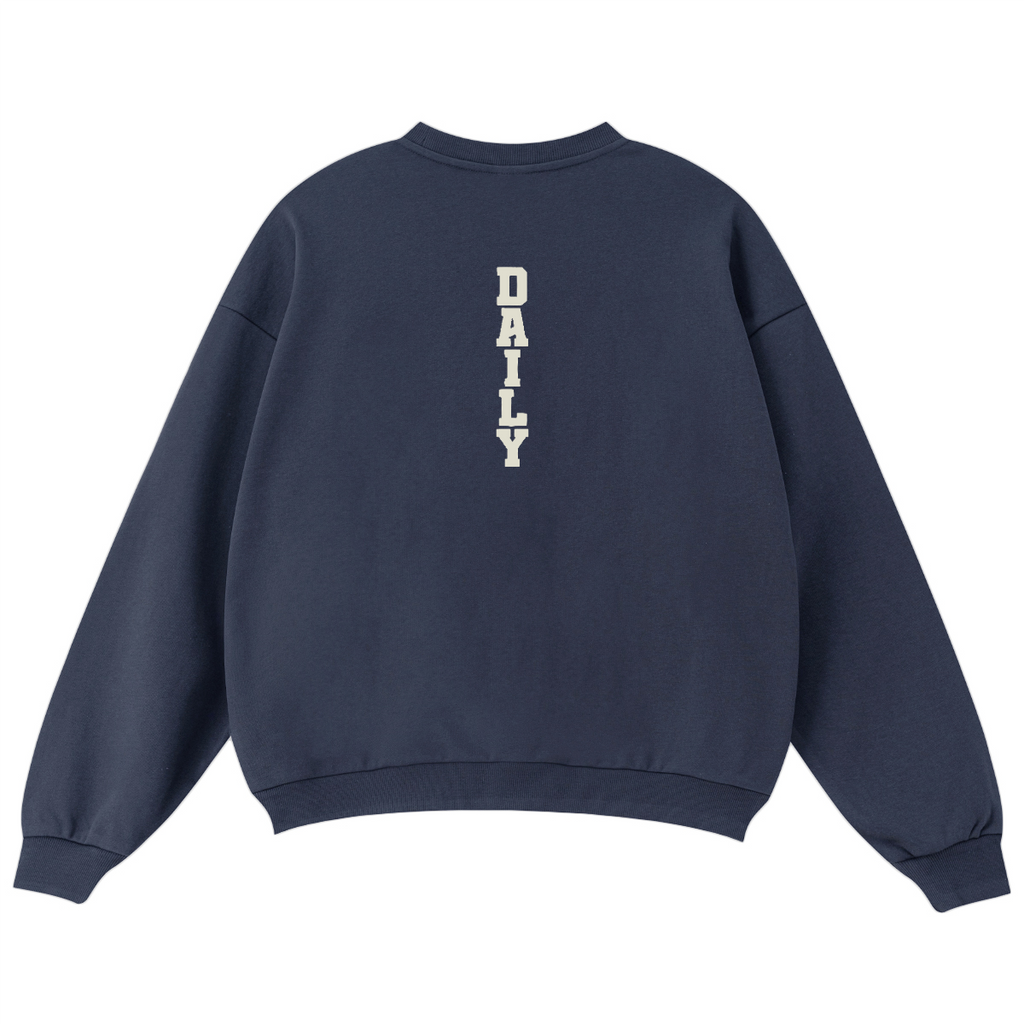 Varsity Crewneck Sweatshirt (Oversized / Unisex)