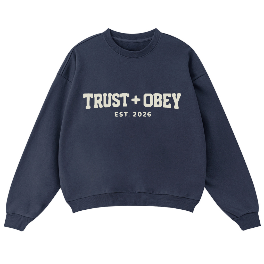 Varsity Crewneck Sweatshirt (Oversized / Unisex)