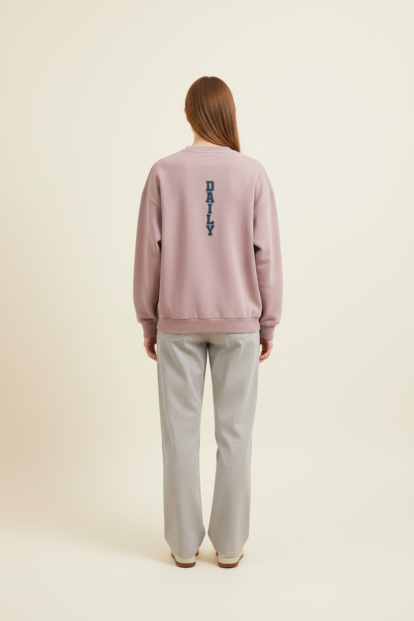 Varsity Crewneck Sweatshirt (Oversized / Unisex)