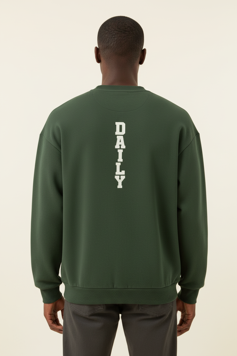 Varsity Crewneck Sweatshirt (Oversized / Unisex)