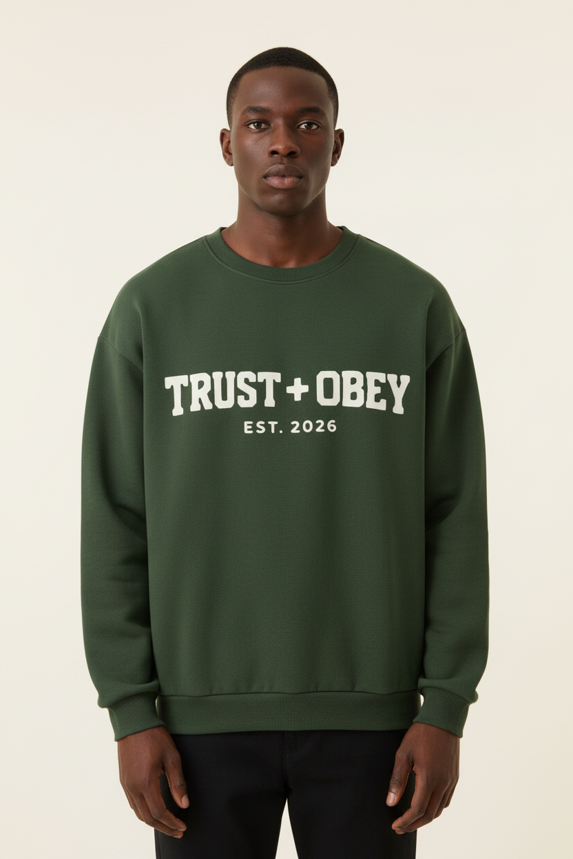 Varsity Crewneck Sweatshirt (Oversized / Unisex)