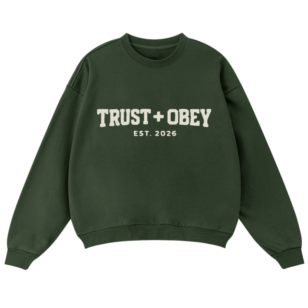 Varsity Crewneck Sweatshirt (Oversized / Unisex)