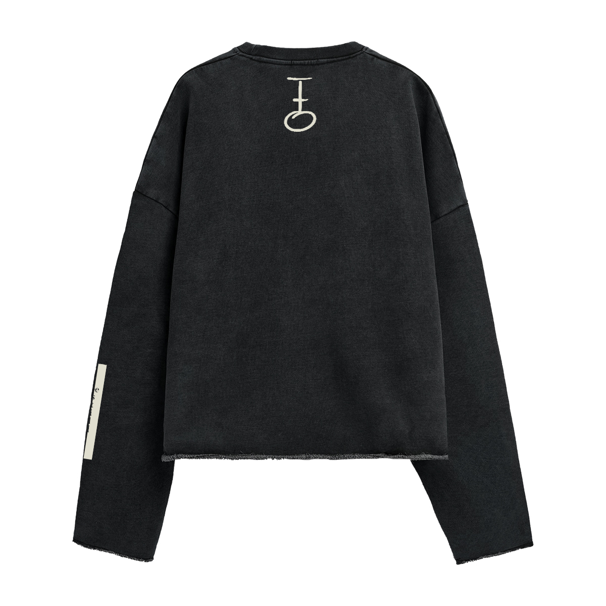 Be Still Cropped Priesthood Sweatshirt (Heavyweight / Unisex)
