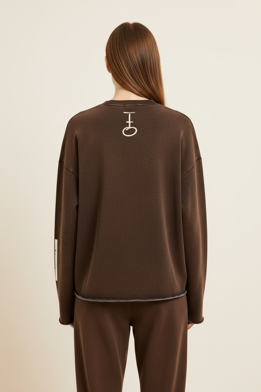 Be Still Cropped Priesthood Sweatshirt (Heavyweight / Unisex)
