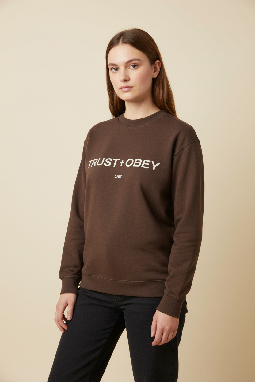 Daily Drop Shoulder Crewneck Sweatshirt (Unisex)