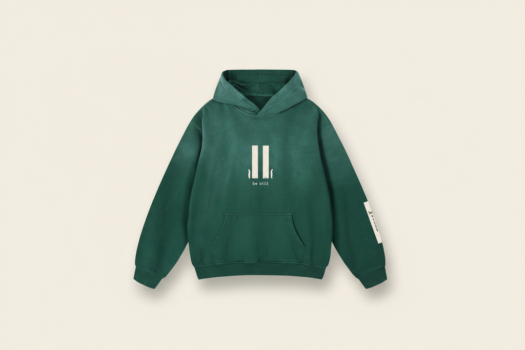 Be Still Sunfade Hoodie (Oversized / Unisex)