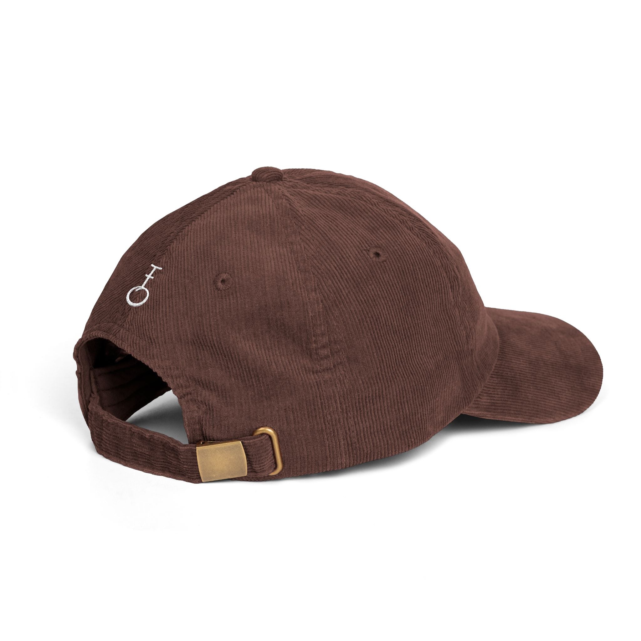 Embroided Insignia Corduroy Baseball Cap (Unisex)