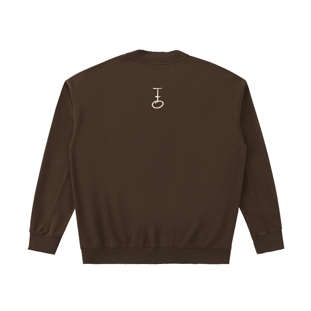 Be Still Drop Shoulder Crewneck Sweatshirt (Unisex)