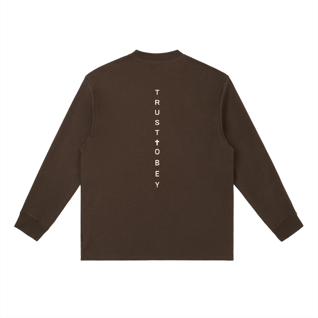 Daily Essential Crewneck Long Sleeve Tee (Unisex)