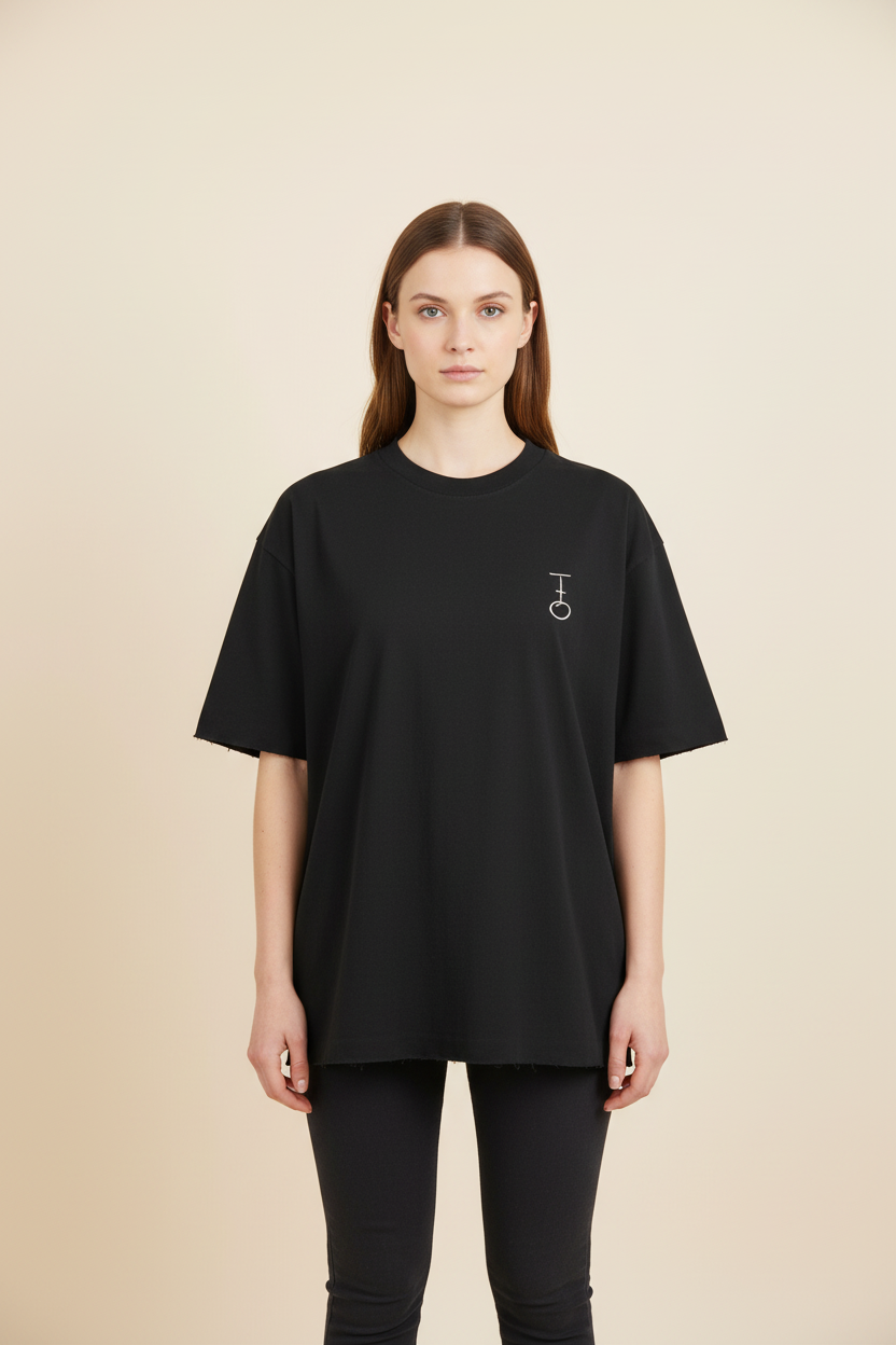 As He Wills Hand Frayed Tee (Heavyweight / Unisex)
