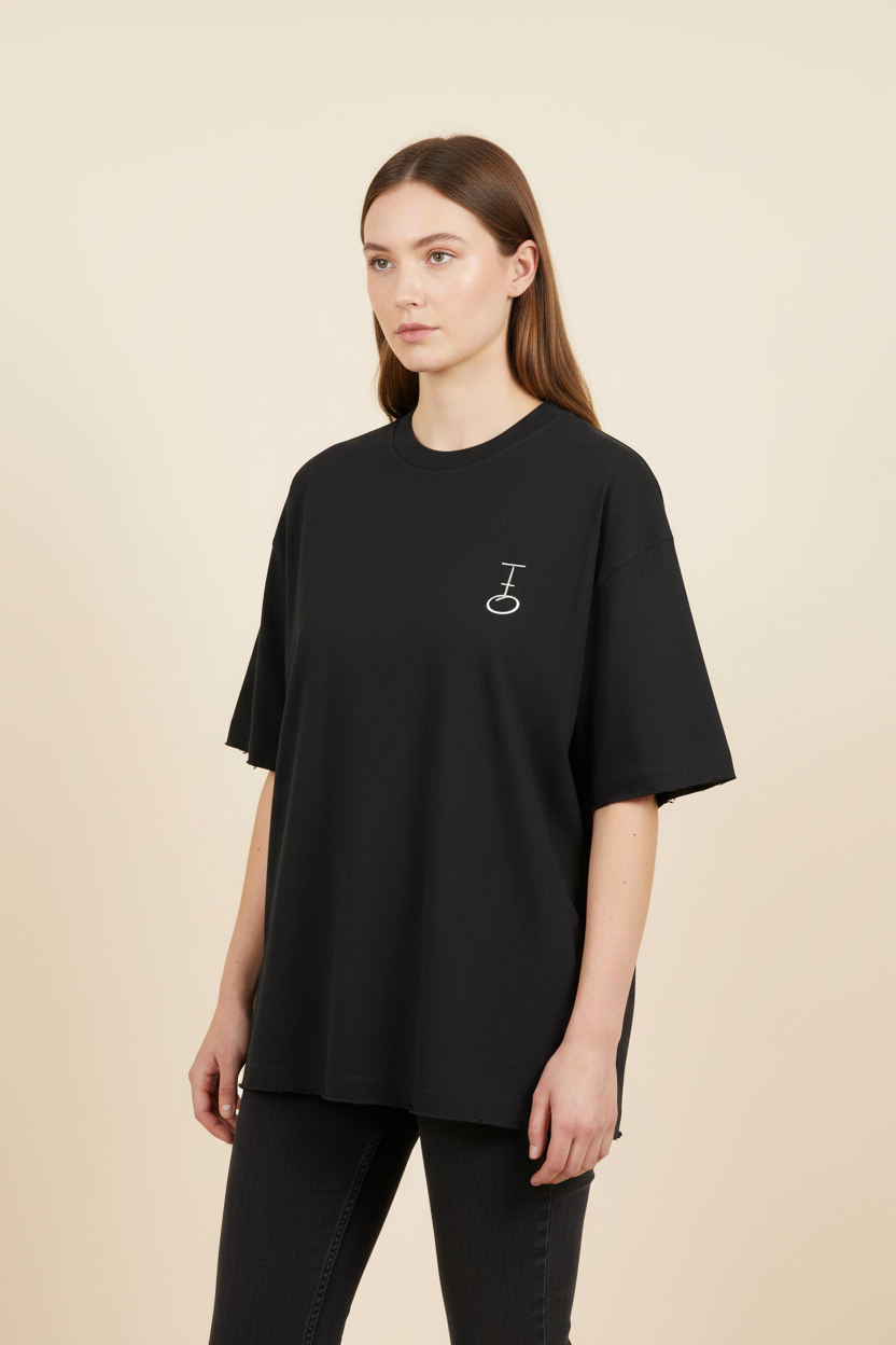 As He Wills Hand Frayed Tee (Heavyweight / Unisex)