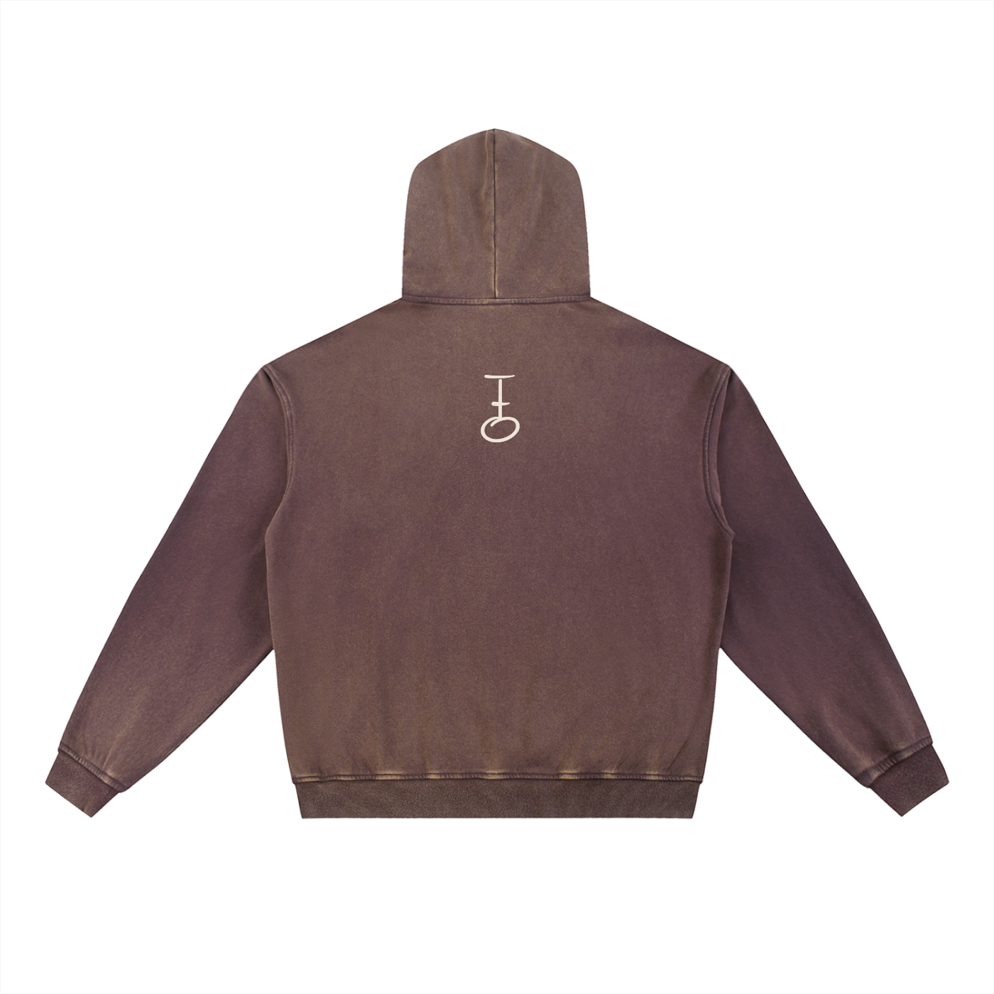 Be Still Vintage Gradient Fleece Hoodie (Oversized / Unisex)