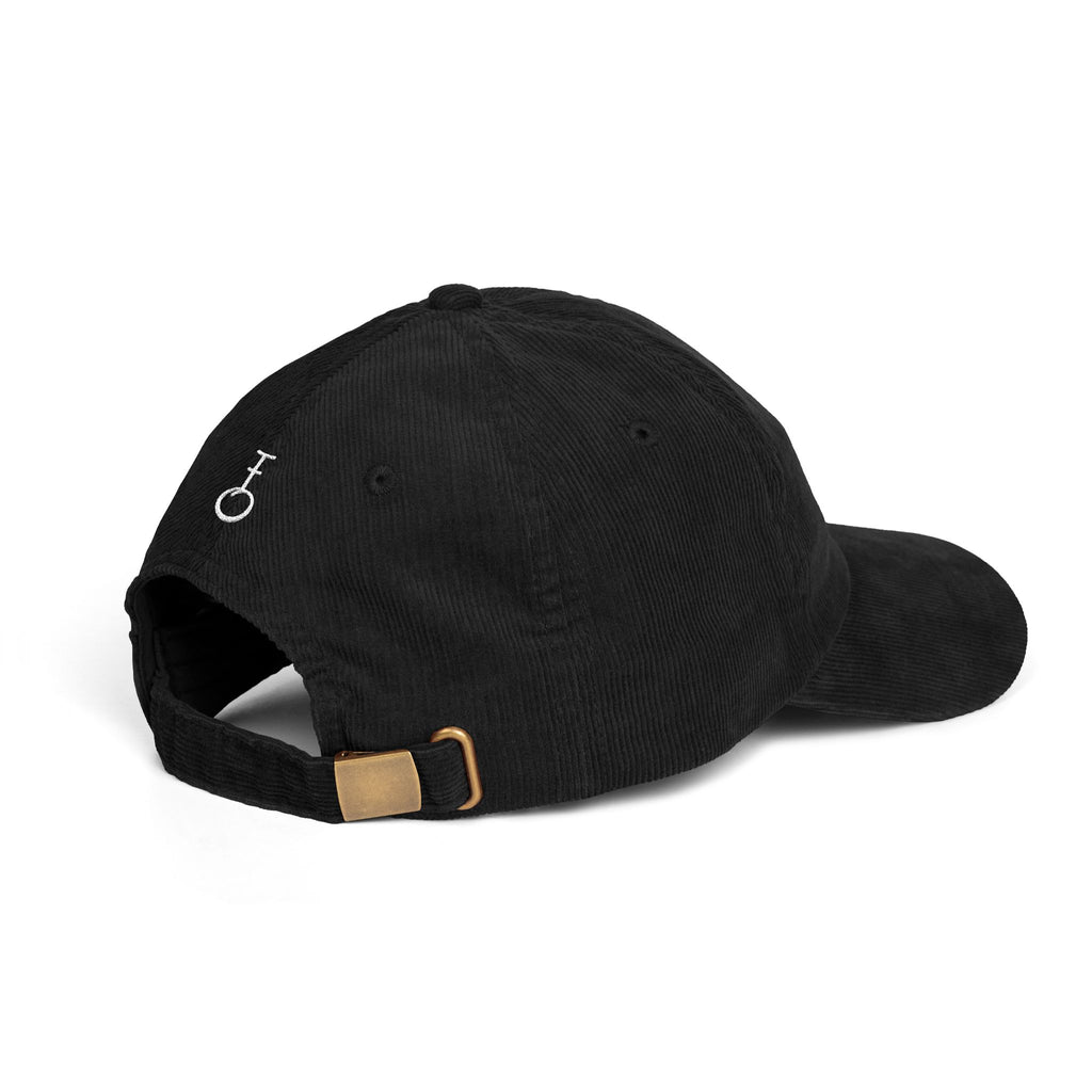 Embroided Insignia Corduroy Baseball Cap (Unisex)