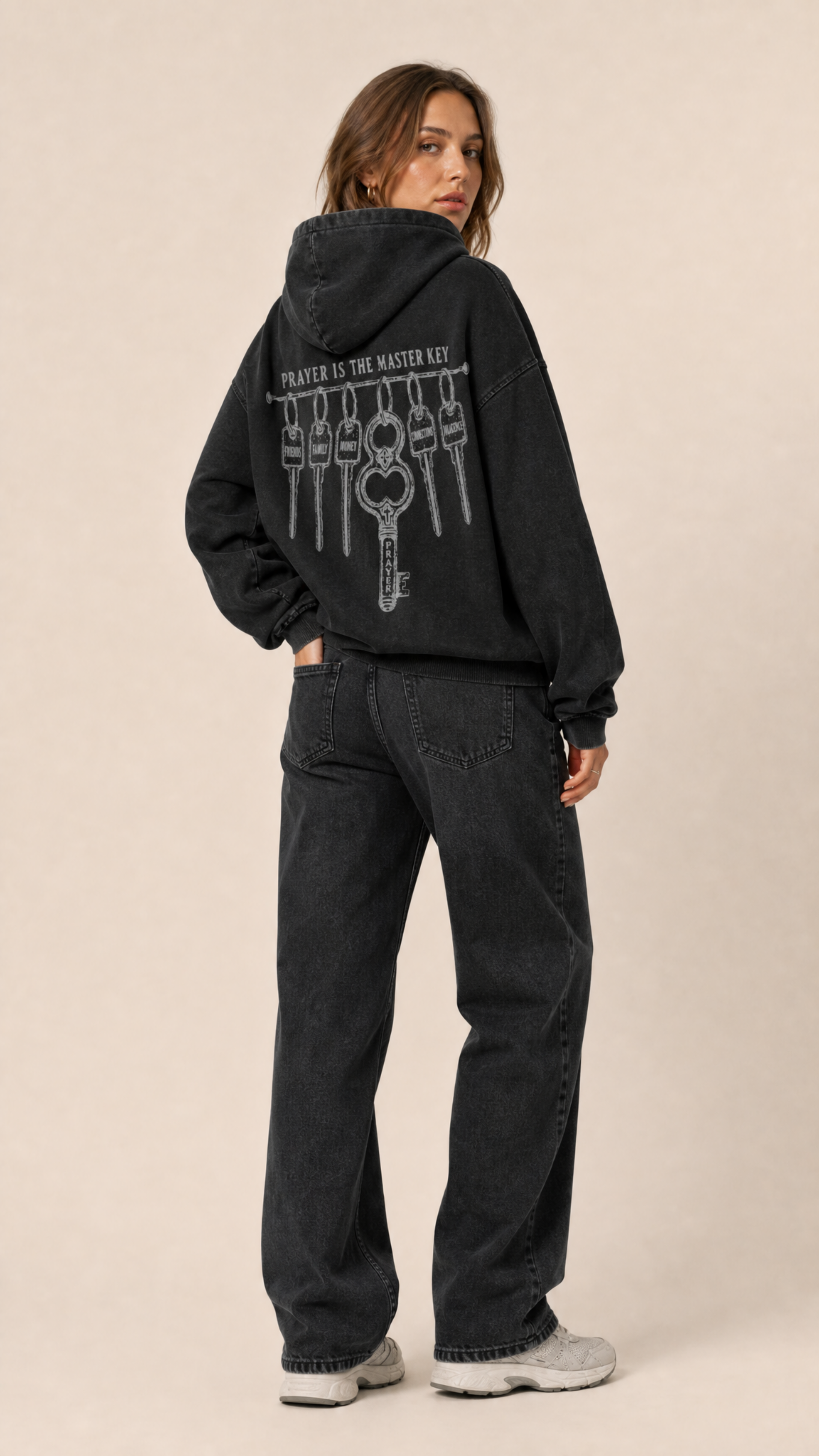 Master Key Heavyweight Zip Hoodie (Embroidered Insignia / Unisex)