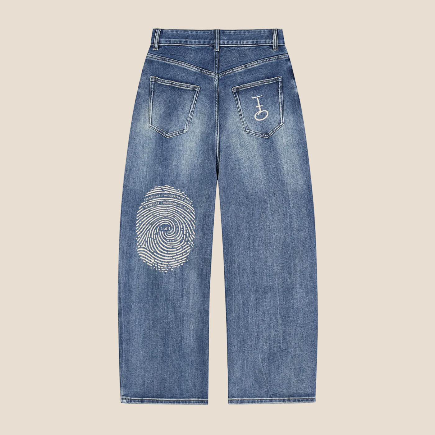 Fearfully+Wonderfully Made Sun Fade Denim Jeans (Heavyweight / Unisex)