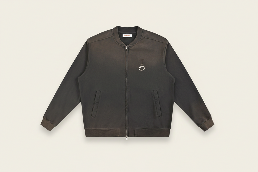 Fearfully+Wonderfully Made Sun Fade Baseball Jacket (Heavyweight / Unisex)