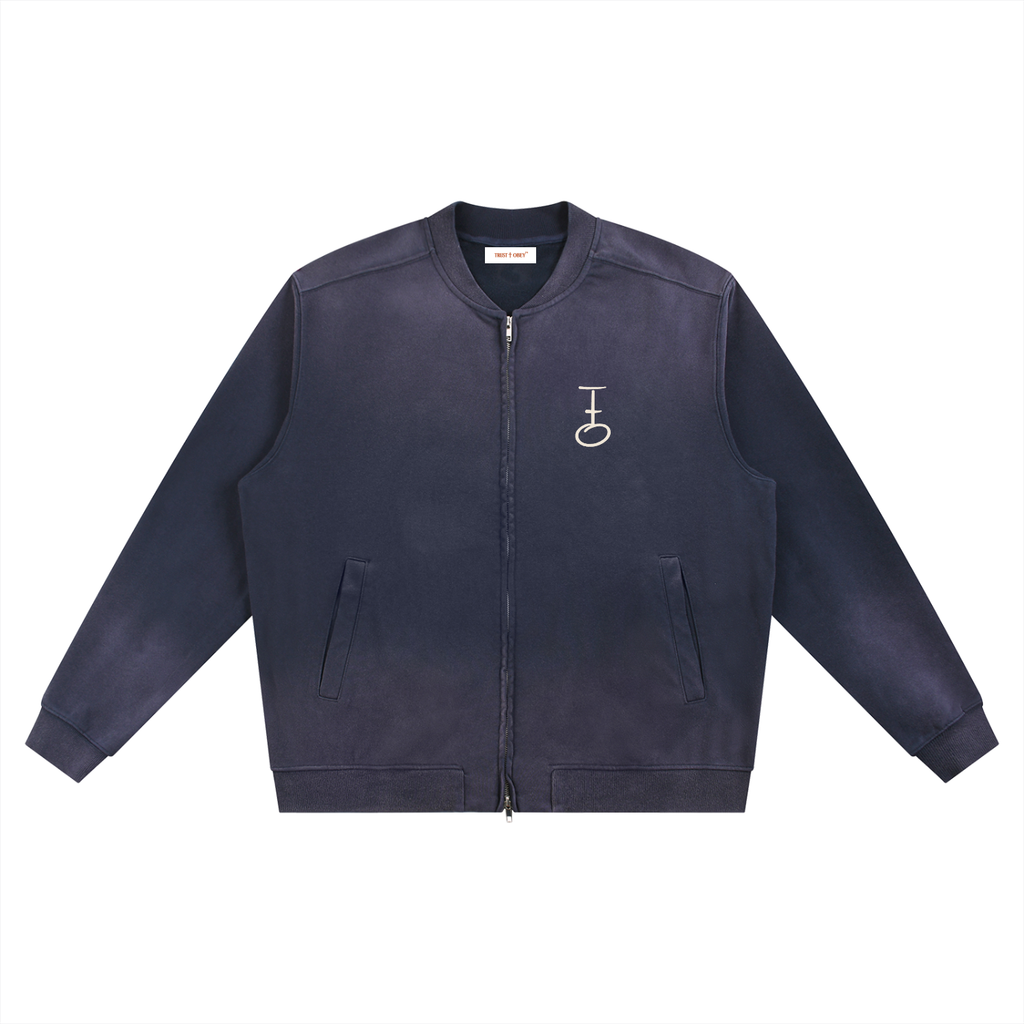 Fearfully+Wonderfully Made Sun Fade Baseball Jacket (Heavyweight / Unisex)