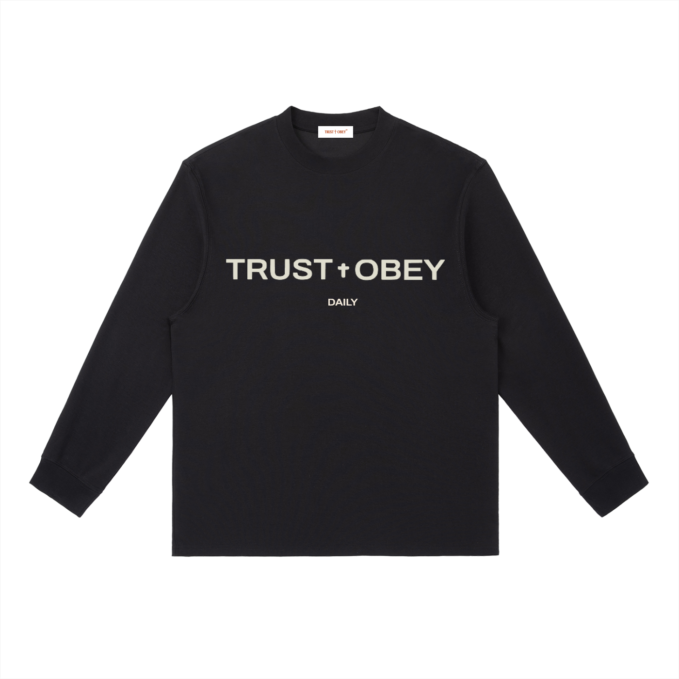 Daily Essential Crewneck Long Sleeve Tee (Unisex)