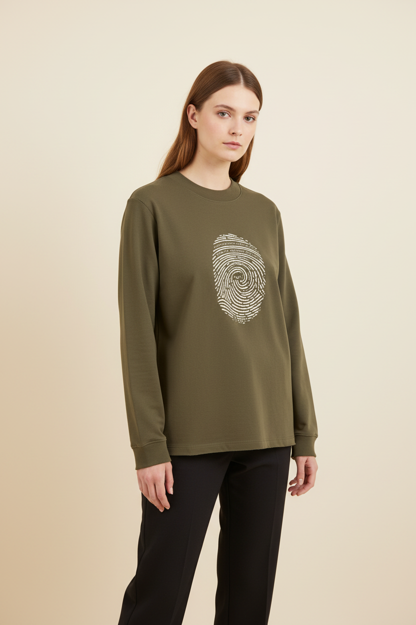 Fearfully + Wonderfully Made Essential Non Shrink Mock Neck Sweatshirt (Unisex)