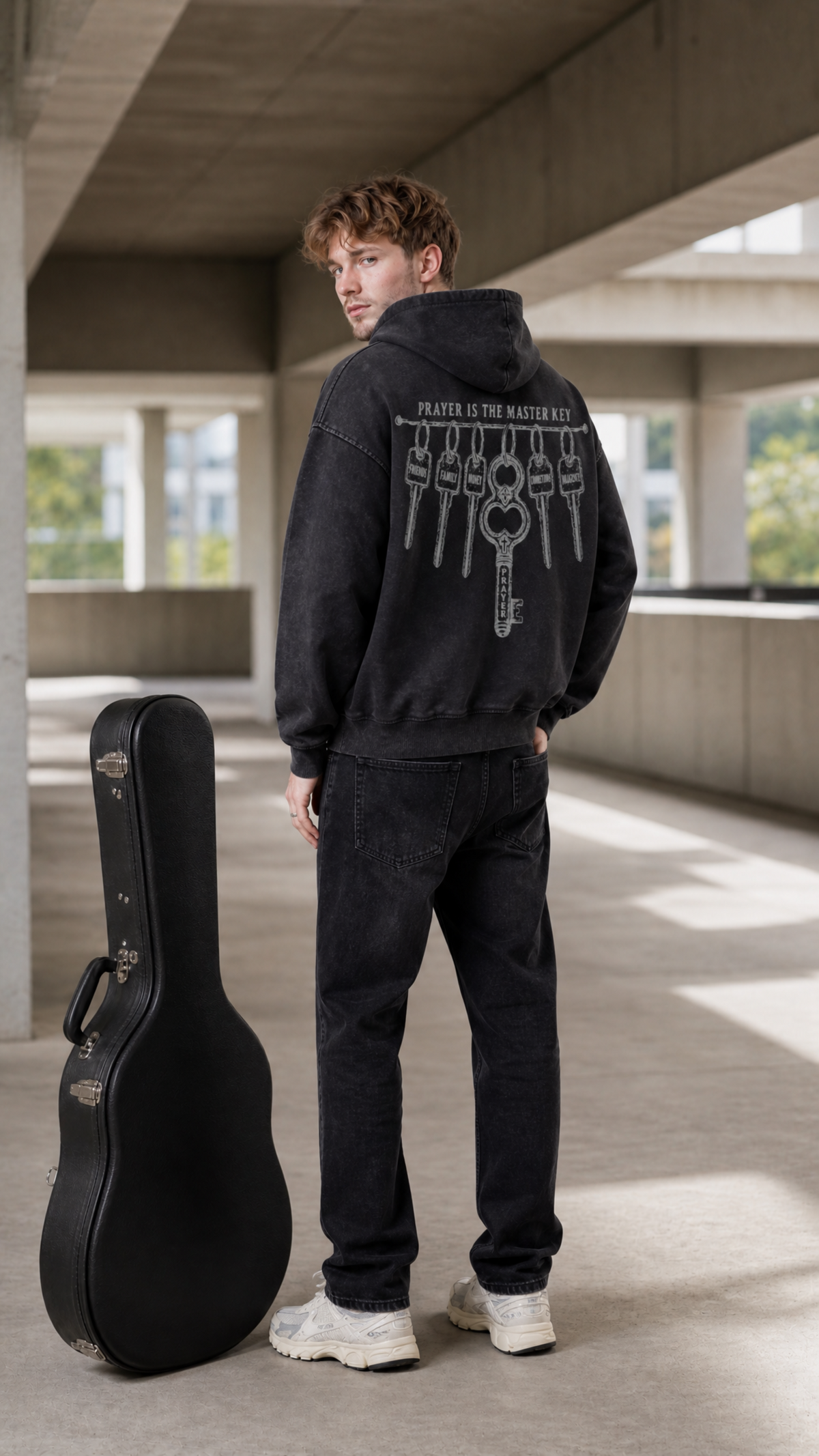 Master Key Heavyweight Zip Hoodie (Embroidered Insignia / Unisex)