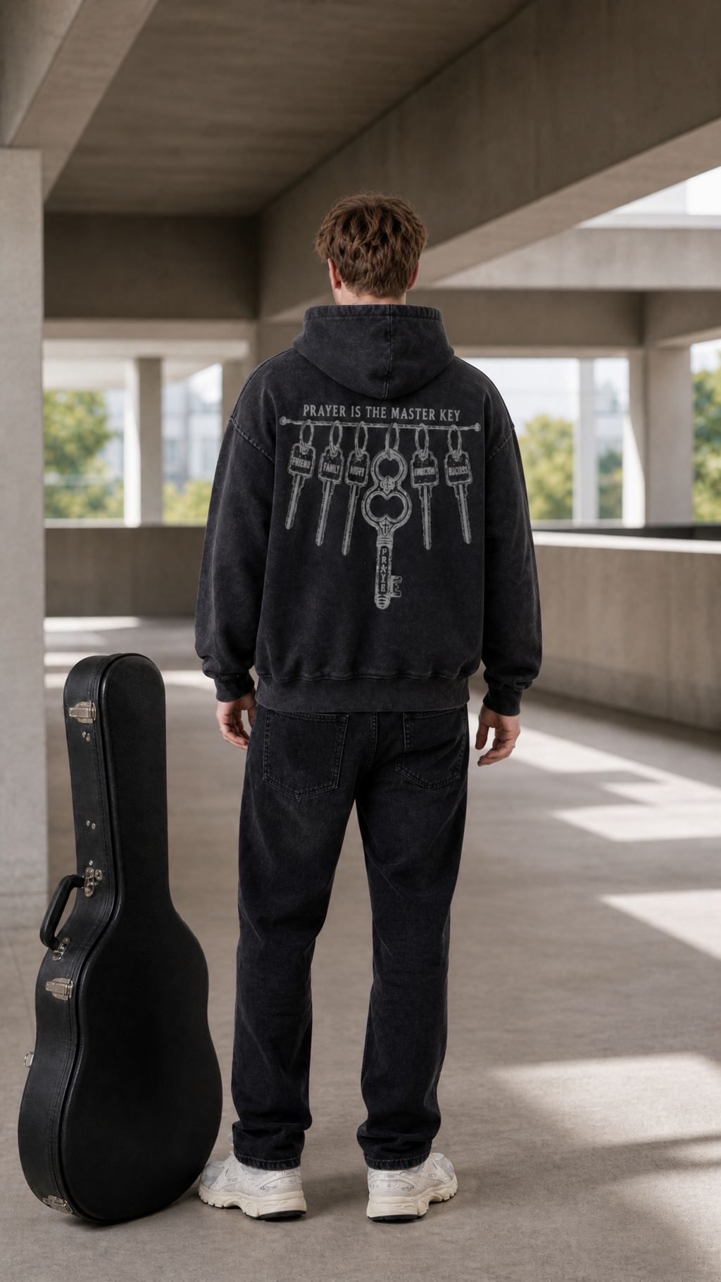 Master Key Heavyweight Zip Hoodie (Embroidered Insignia / Unisex)