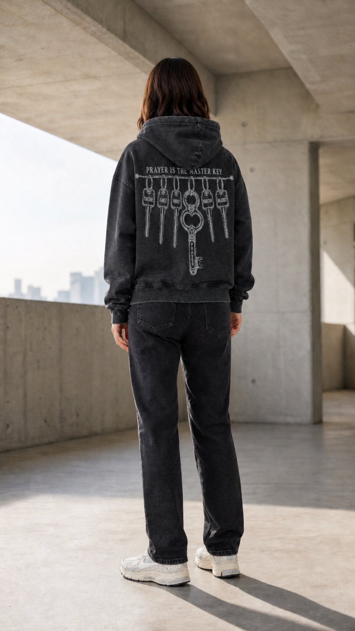 Master Key Heavyweight Zip Hoodie (Embroidered Insignia / Unisex)
