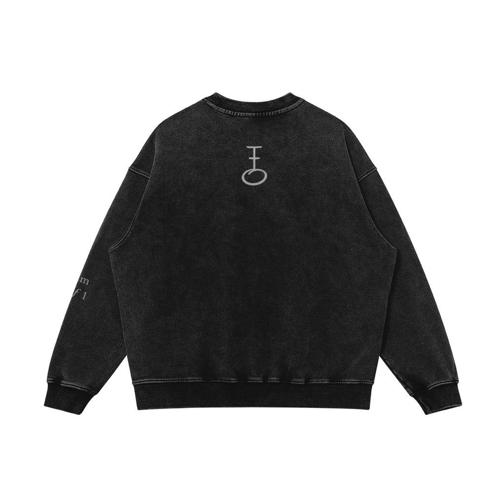 Fearfully+Wonderfully Made Embroided Insignia Vintage Sweatshirt (Oversized / Unisex)