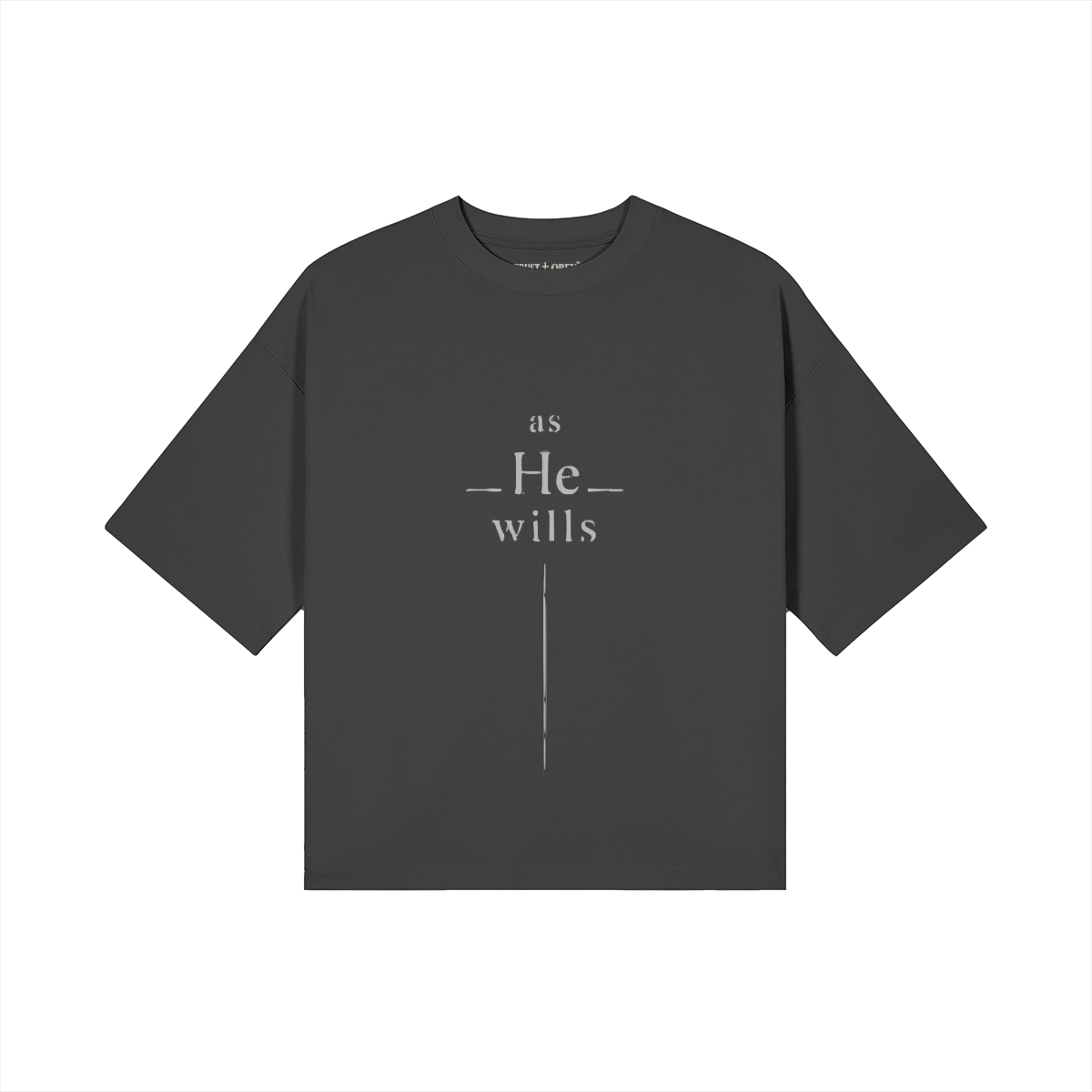 As He Wills Classic Tee (Boxy Fit / Unisex)