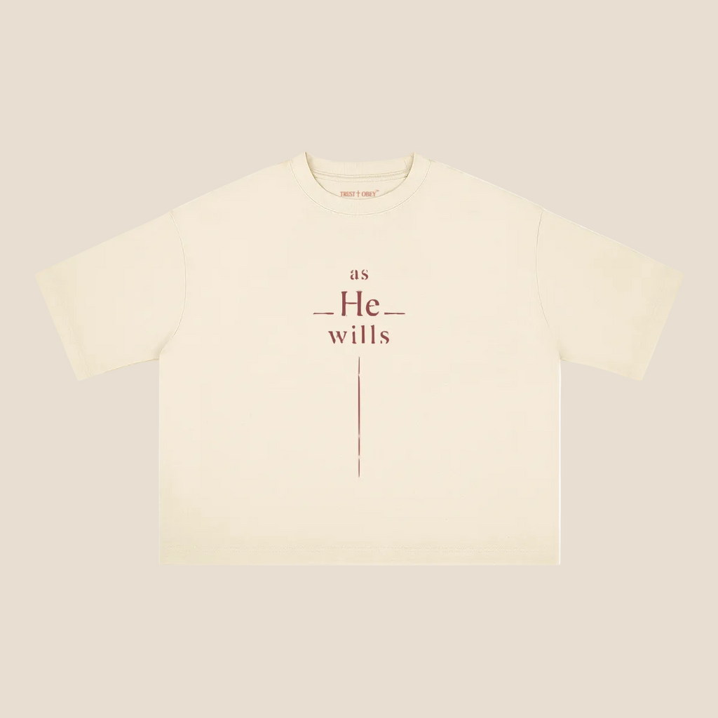 As He Wills Classic Tee (Boxy Fit / Unisex)